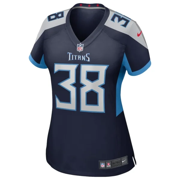 Ljarius sneed tennessee titans nike womens team game jersey Navy M