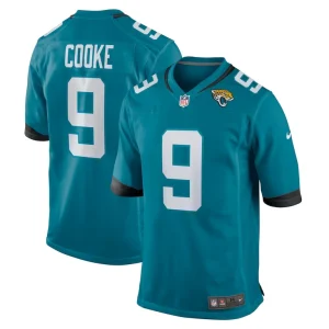 Logan cooke jacksonville jaguars nike game jersey Teal