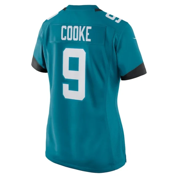 Logan cooke jacksonville jaguars nike womens game jersey Teal L