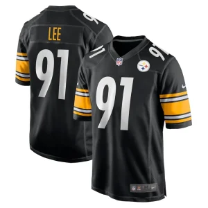 Logan lee pittsburgh steelers nike game jersey Black
