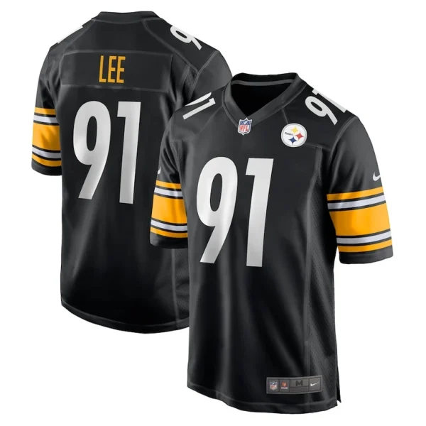 Logan lee pittsburgh steelers nike game jersey Black