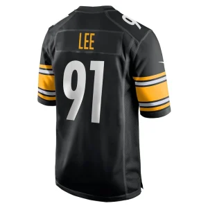 Logan lee pittsburgh steelers nike game jersey Black L