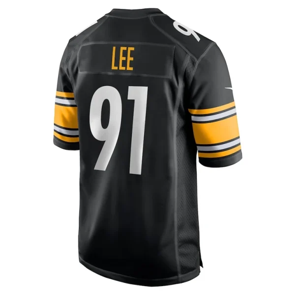 Logan lee pittsburgh steelers nike game jersey Black L