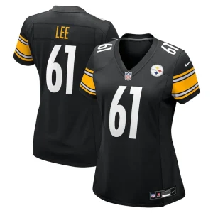 Logan lee pittsburgh steelers nike womens game jersey Black