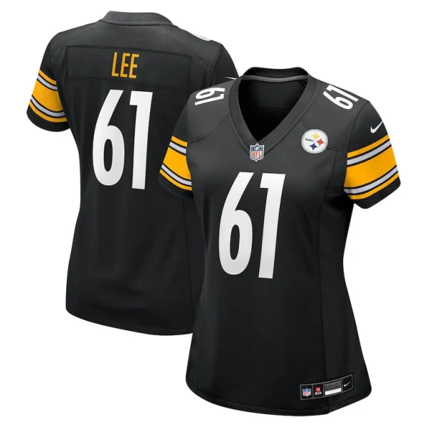 Logan lee pittsburgh steelers nike womens game jersey Black