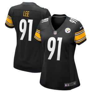 Logan lee pittsburgh steelers nike womens game jersey Black