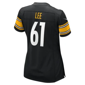 Logan lee pittsburgh steelers nike womens game jersey Black L