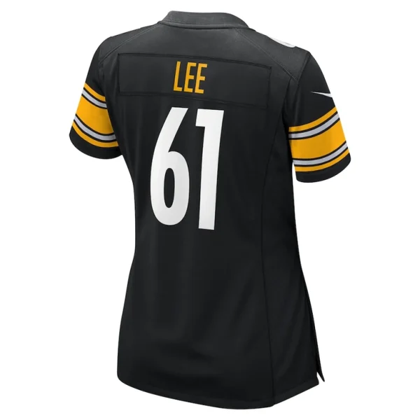 Logan lee pittsburgh steelers nike womens game jersey Black L