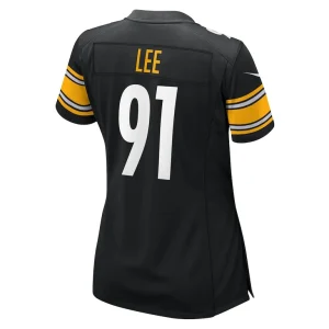 Logan lee pittsburgh steelers nike womens game jersey Black L