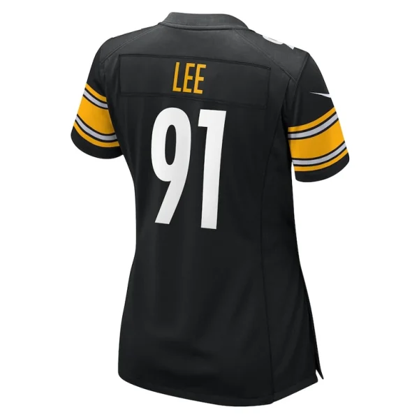 Logan lee pittsburgh steelers nike womens game jersey Black L