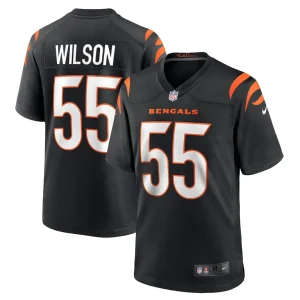 Logan wilson cincinnati bengals nike game jersey Black