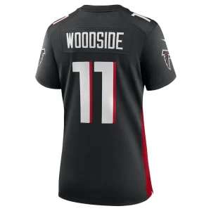 Logan woodside atlanta falcons nike womens team game jersey Black L