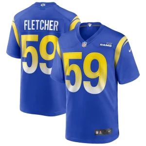 London fletcher los angeles rams nike game retired player jersey Royal