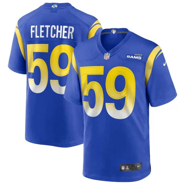 London fletcher los angeles rams nike game retired player jersey Royal