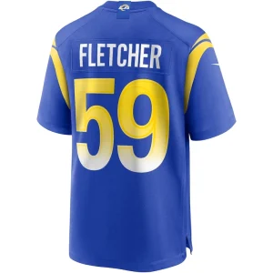 London fletcher los angeles rams nike game retired player jersey Royal L