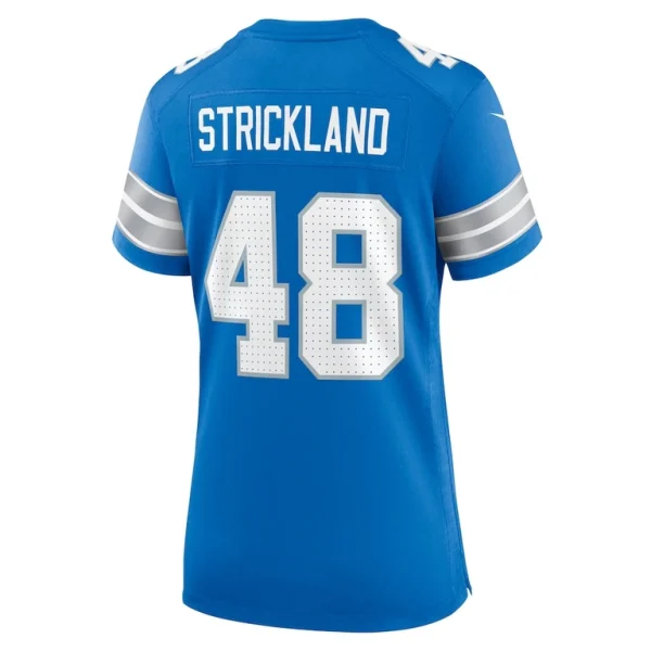 Loren strickland detroit lions nike womens game jersey Blue L
