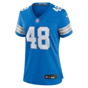 Loren strickland detroit lions nike womens game jersey Blue M