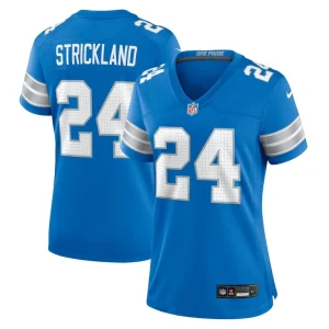 Loren strickland detroit lions nike womens team game jersey Blue