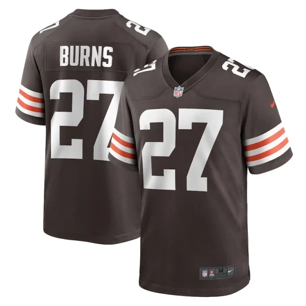 Lorenzo burns cleveland browns nike team game jersey Brown