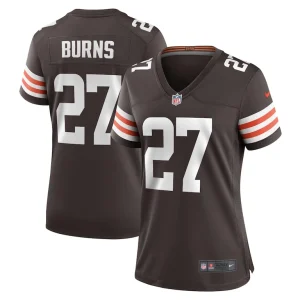 Lorenzo burns cleveland browns nike womens team game jersey Brown