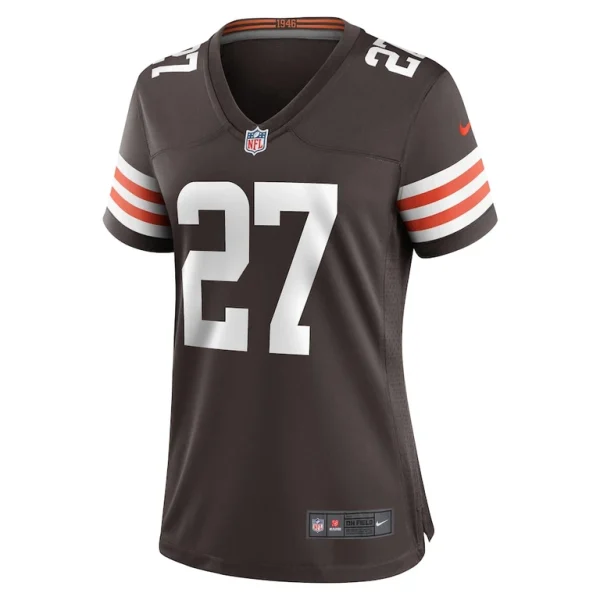 Lorenzo burns cleveland browns nike womens team game jersey Brown M