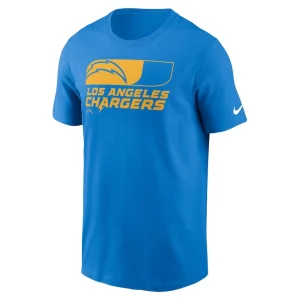 Los angeles chargers nike air essential t shirt Powder blue M