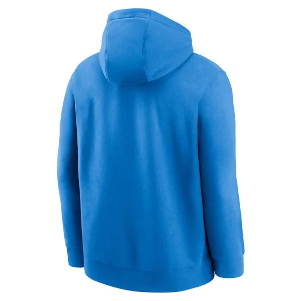 Los angeles chargers nike club fleece pullover hoodie Powder blue L