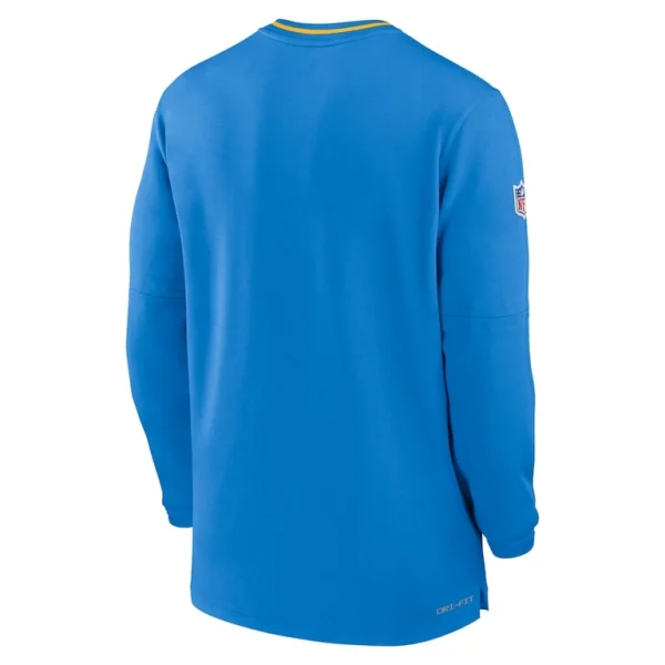 Los angeles chargers nike coach half zip sweatshirt Powder blue L