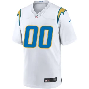 Los angeles chargers nike custom game jersey White M