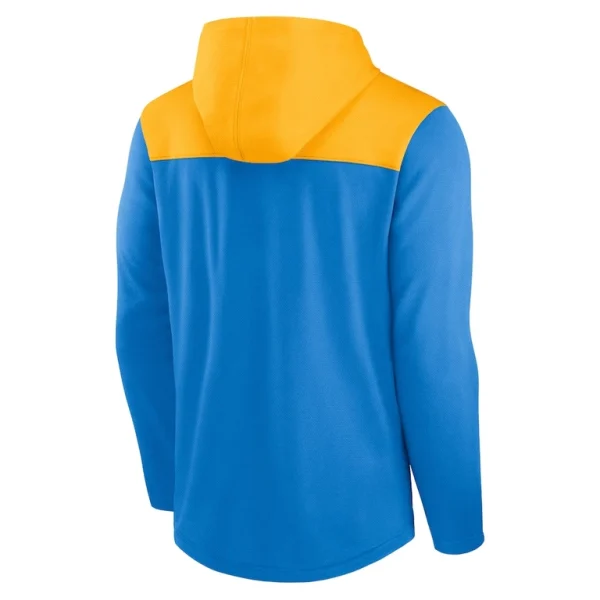 Los angeles chargers nike fan gear pullover hoodie Powder blue L