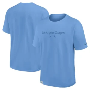Los angeles chargers nike glory max90 t shirt Powder blue