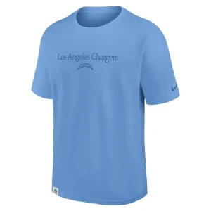 Los angeles chargers nike glory max90 t shirt Powder blue M