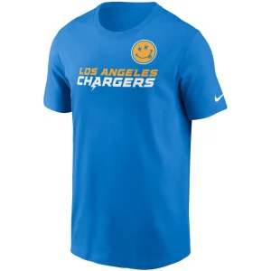 Los angeles chargers nike hometown collection bolts t shirt Powder blue M