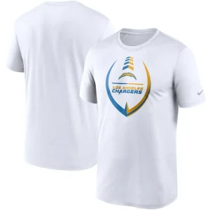Los angeles chargers nike icon legend performance t shirt White
