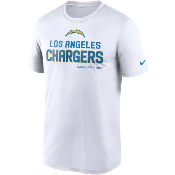 Los angeles chargers nike legend community performance t shirt White M