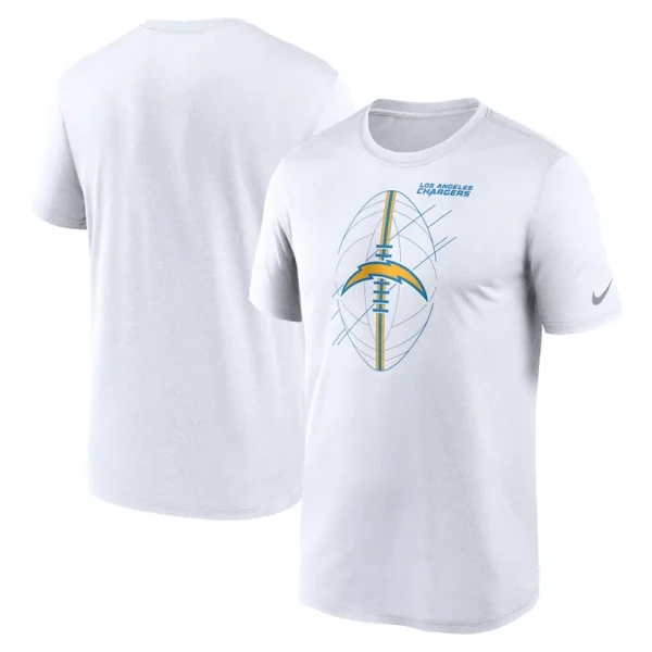 Los angeles chargers nike legend icon performance t shirt White