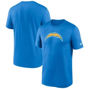 Los angeles chargers nike legend logo performance t shirt Powder blue