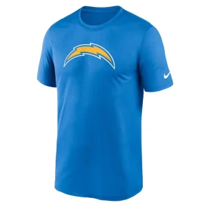 Los angeles chargers nike legend logo performance t shirt Powder blue M