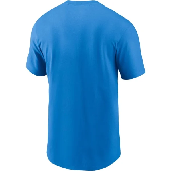 Los angeles chargers nike lockup essential t shirt Powder blue L