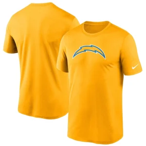 Los angeles chargers nike logo essential legend performance t shirt Gold