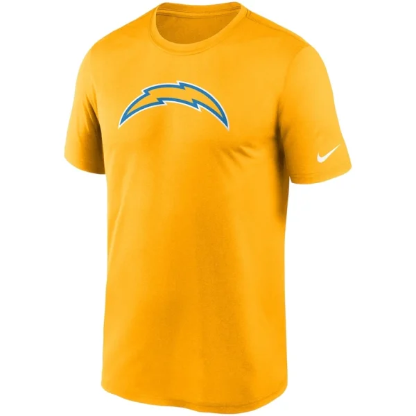 Los angeles chargers nike logo essential legend performance t shirt Gold M