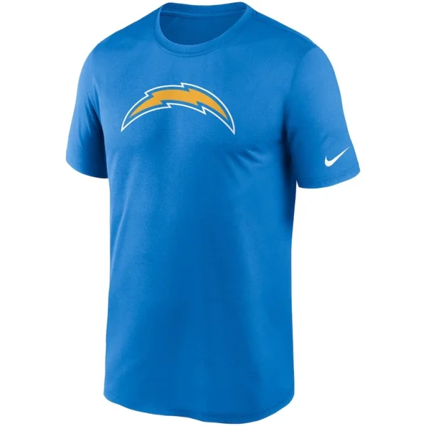 Los angeles chargers nike logo essential legend performance t shirt Powder blue M