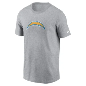 Los angeles chargers nike logo essential t shirt Gray M