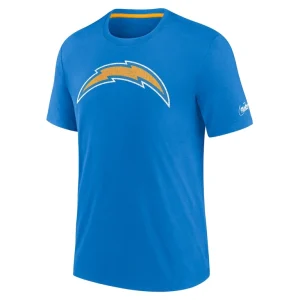 Los angeles chargers nike playback logo tri blend t shirt Powder blue M