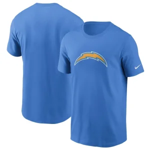 Los angeles chargers nike primary logo t shirt Powder blue