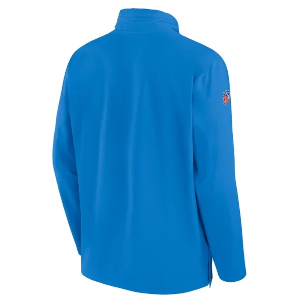 Los angeles chargers nike sideline coach half zip jacket Powder blue L