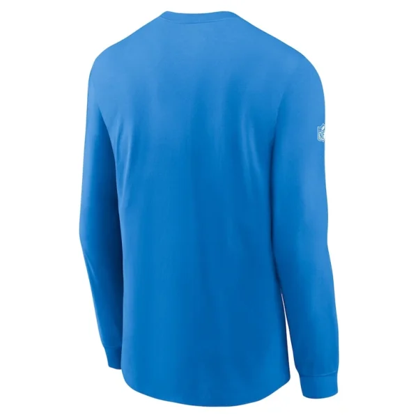 Los angeles chargers nike sideline performance long sleeve t shirt Powder blue L