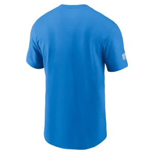 Los angeles chargers nike sideline performance t shirt Powder blue L