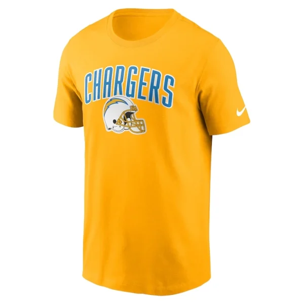 Los angeles chargers nike team athletic t shirt Gold M