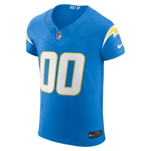 Los angeles chargers nike vapor f.u.s.e. elite custom jersey Powder blue 44